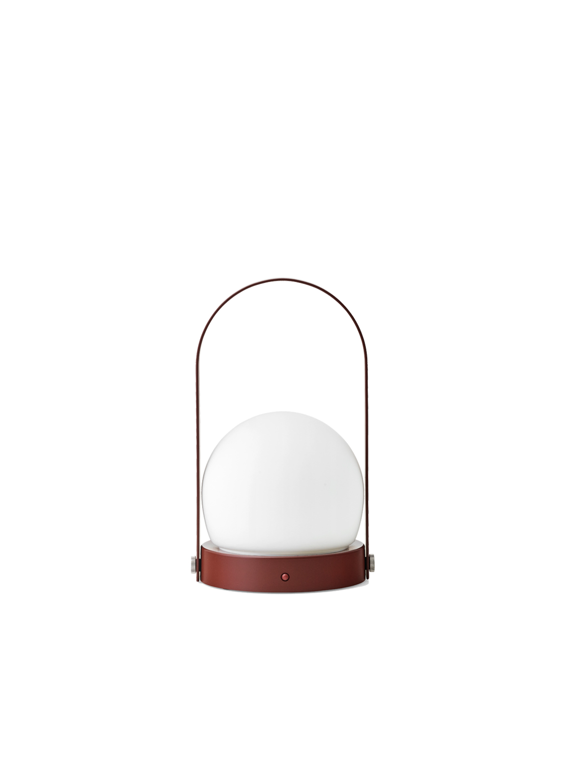 Carrie Table Lamp, Portable, Burned Red