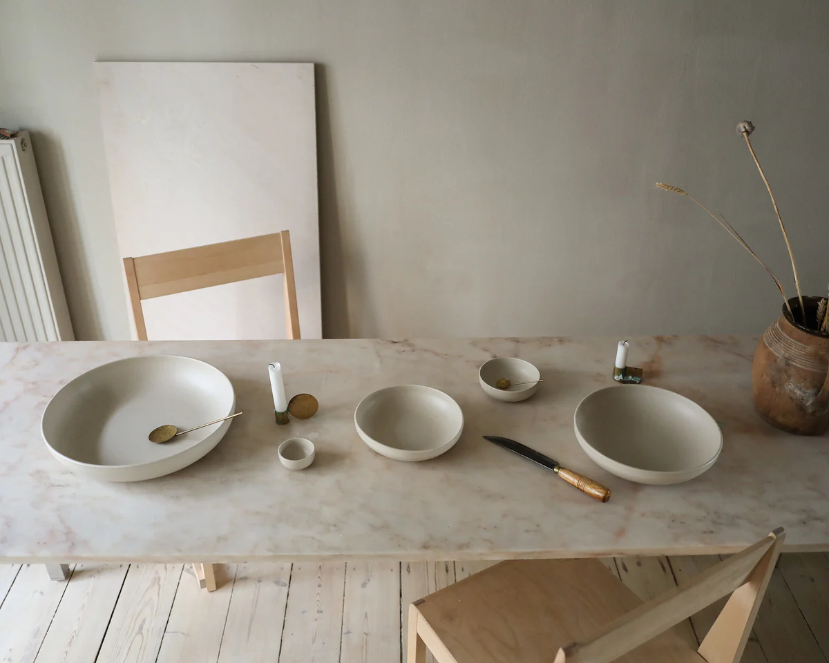 Otto Shallow Bowl, Extra Small, Natural