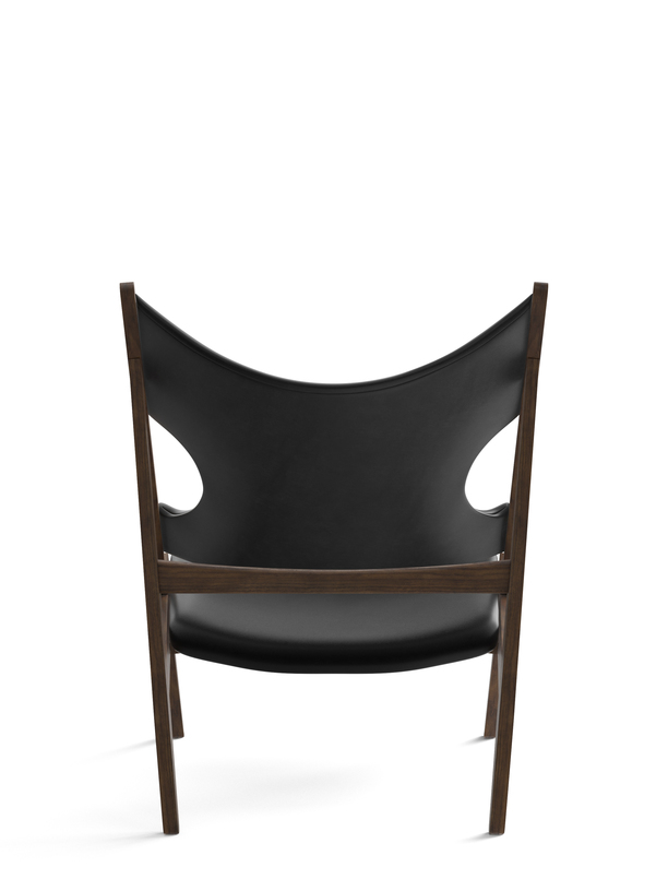 Knitting Lounge Chair, Walnut Base, PC1L