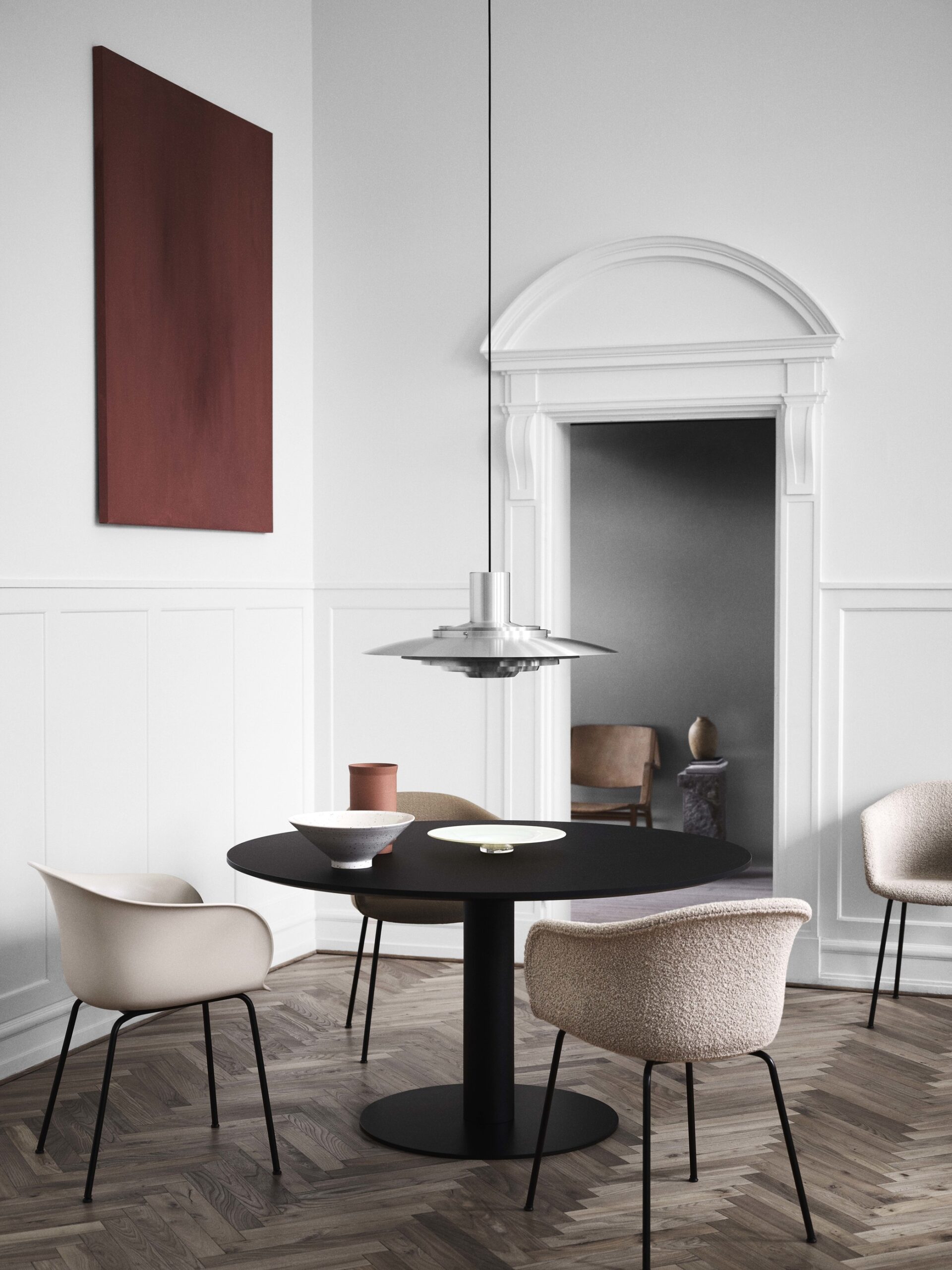 Elefy Chair JH29, Fabric Grp. 1 / Black Tube Base