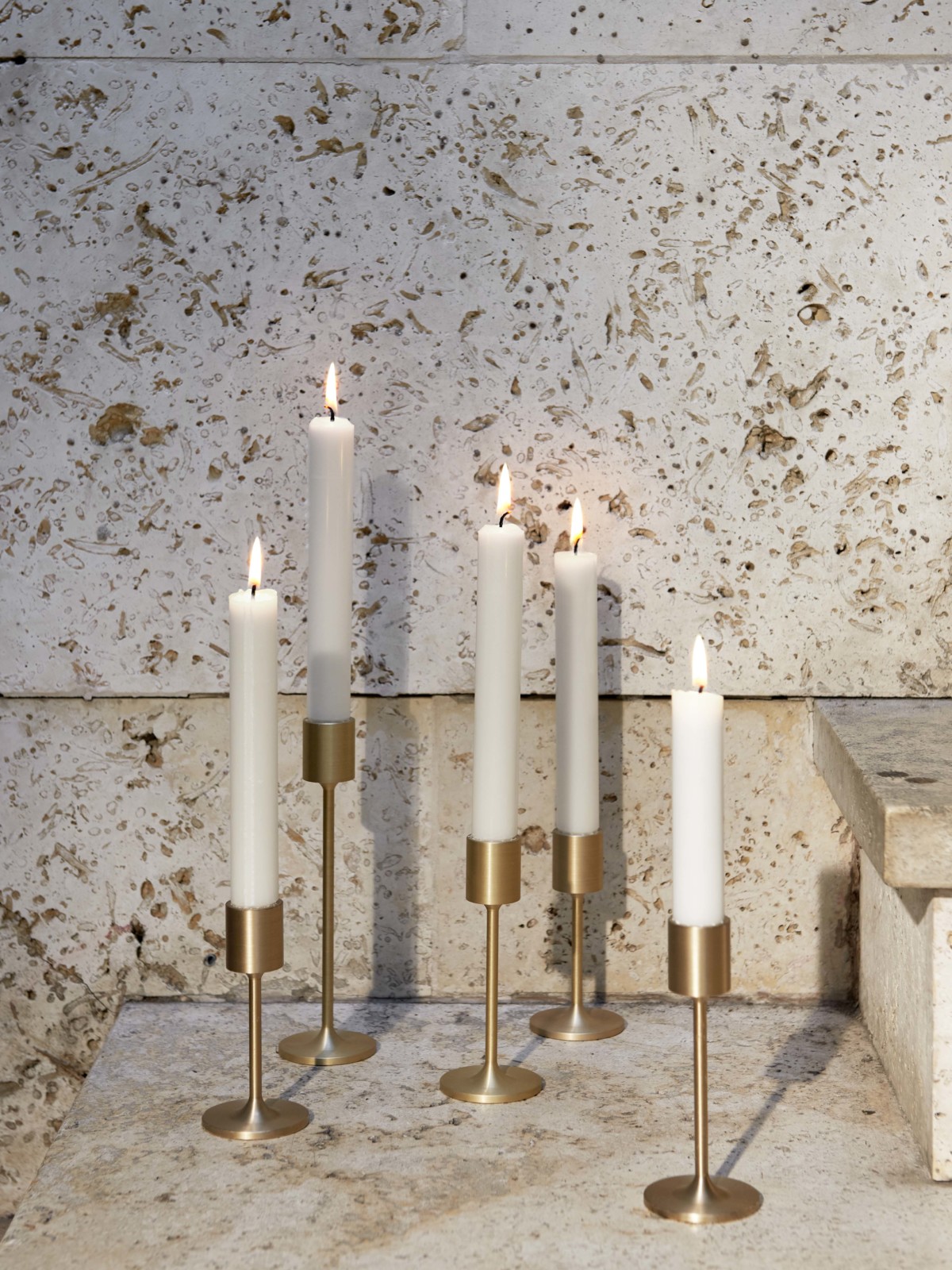 Collect Candleholder SC57-SC59, Brass