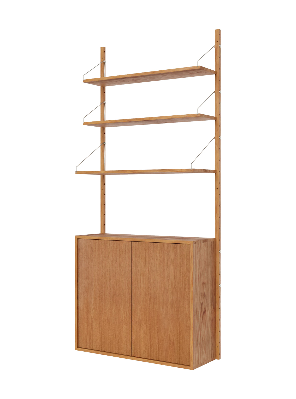 Shelf Library, Cabinet Medium, H1852 x W80CM