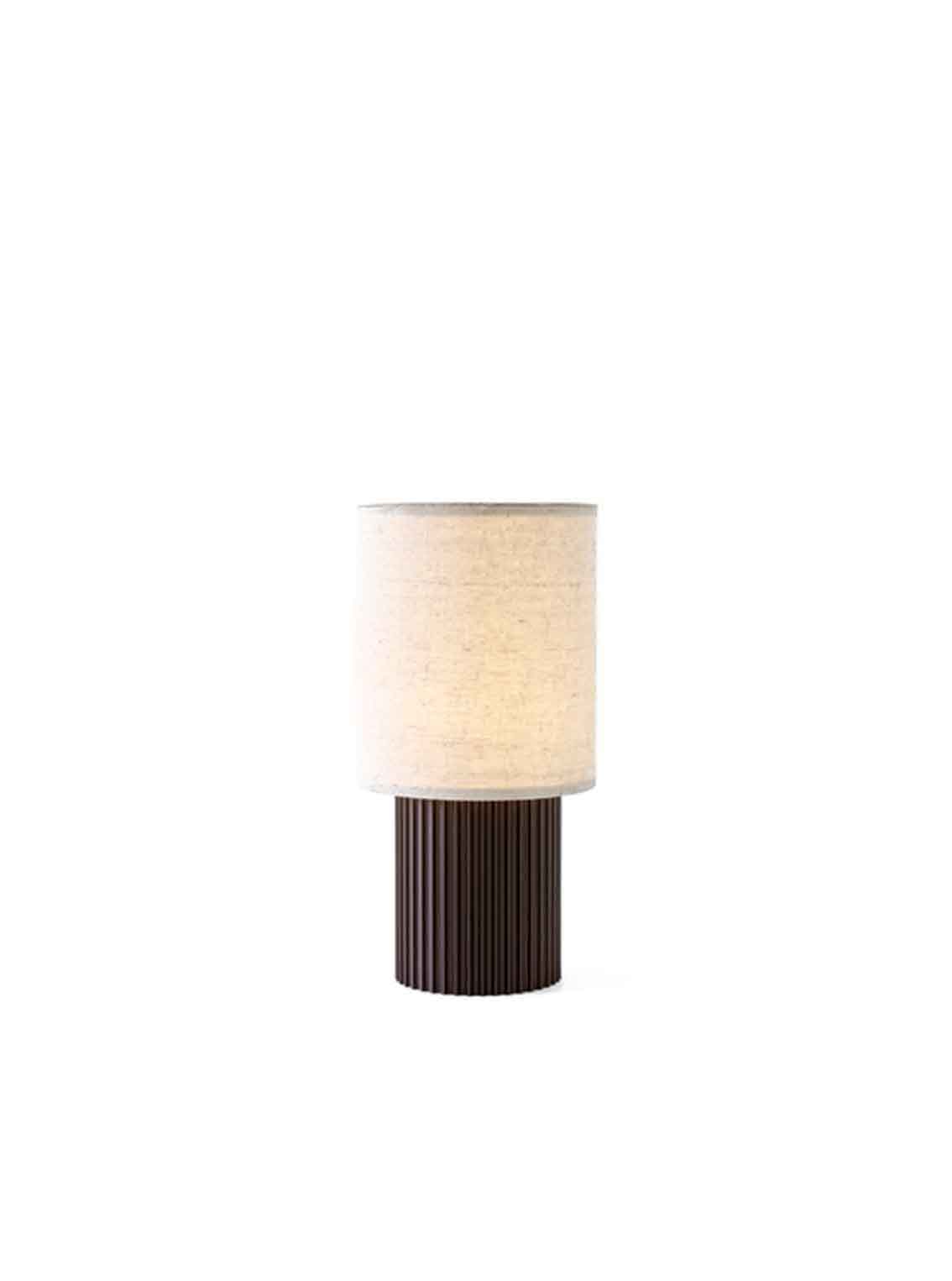 Manhattan SC52, Canvas, Portable Lamp, Dimmable, Bronzed Brass