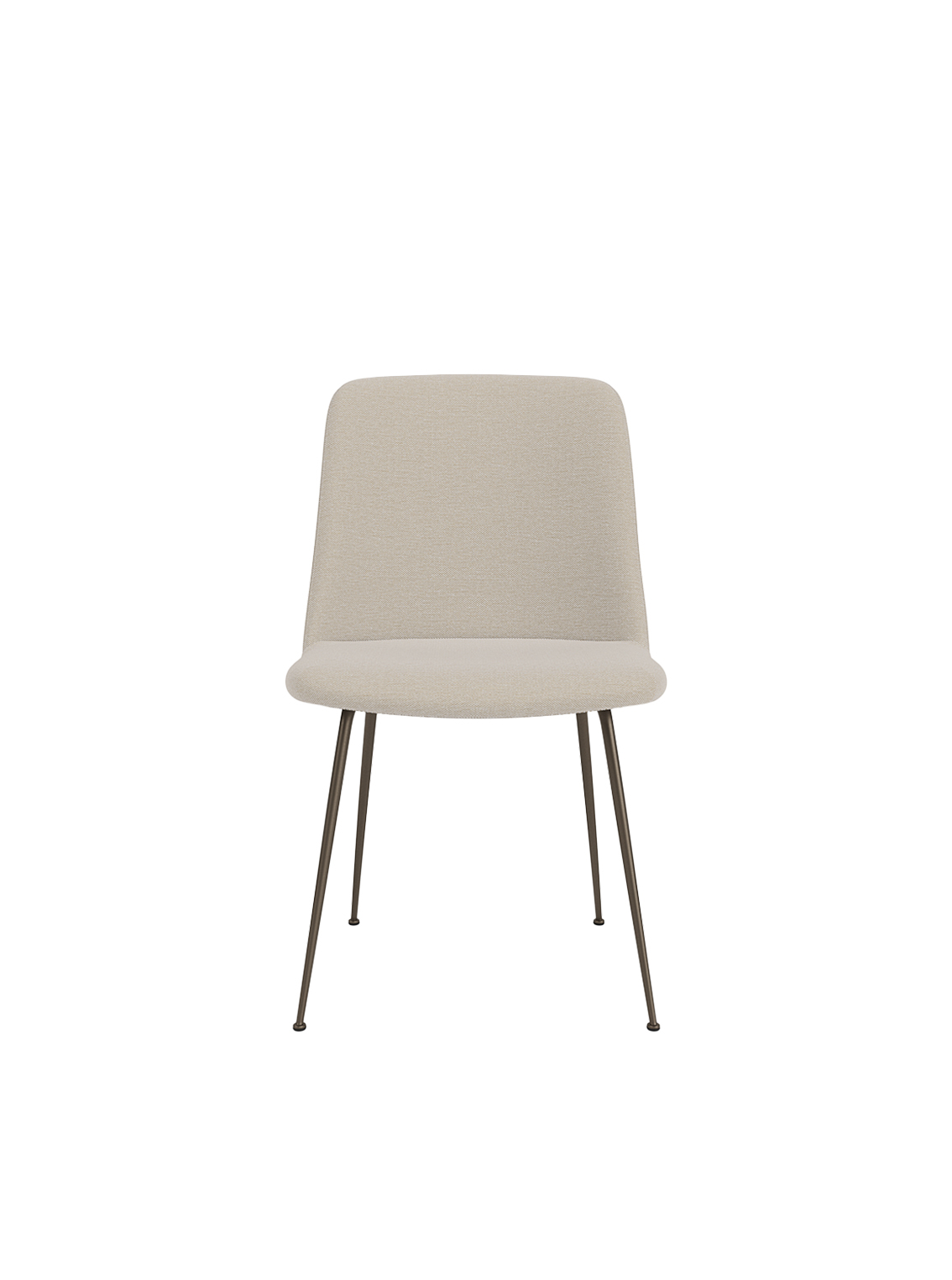Rely Chair HW8, Full Upholstery, Steelcut Trio 213 / Tube Base