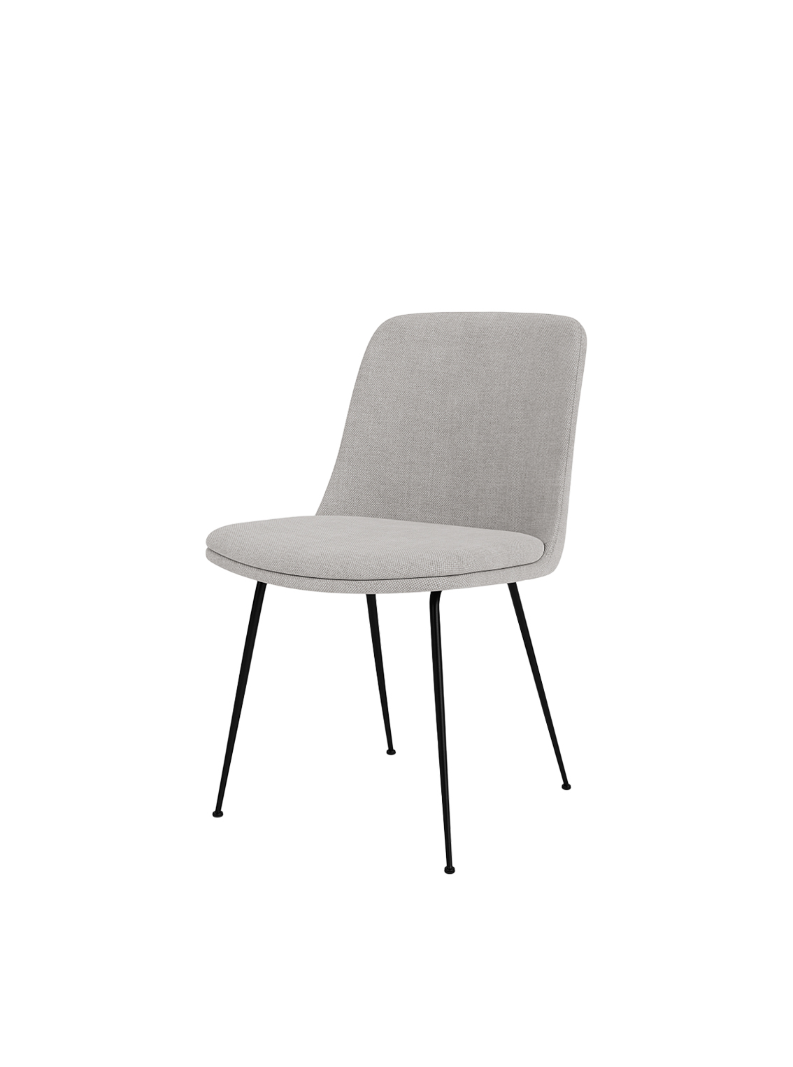 Rely Chair HW9, Full / Seat Upholstery, Fiord 251 / Tube Base