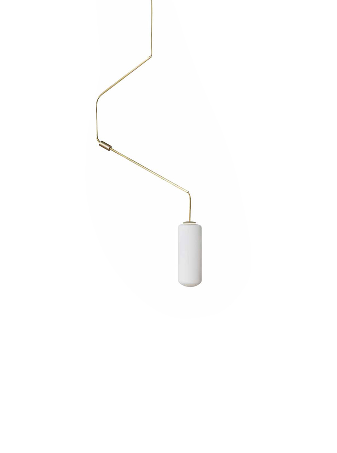 Ventus Pendant, Form 02, Brass