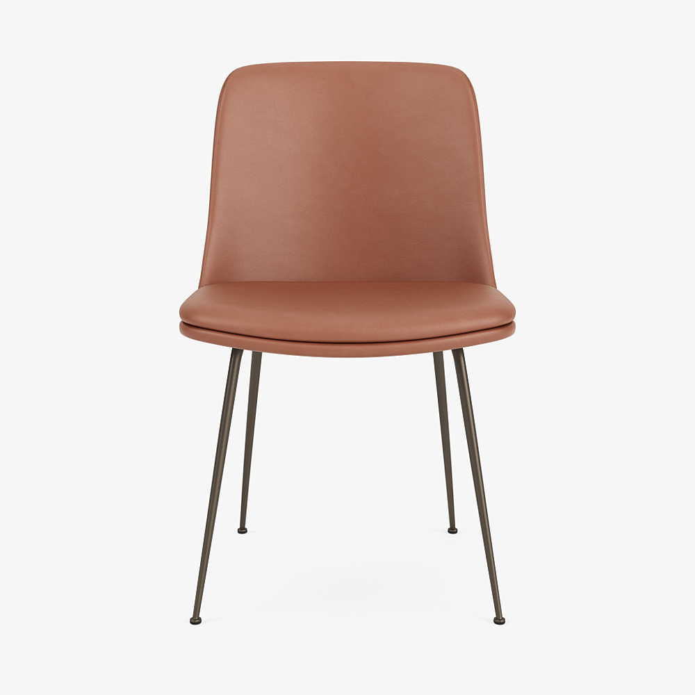 Rely Chair HW9, Full / Seat Upholstery, Silk 250 / Tube Base