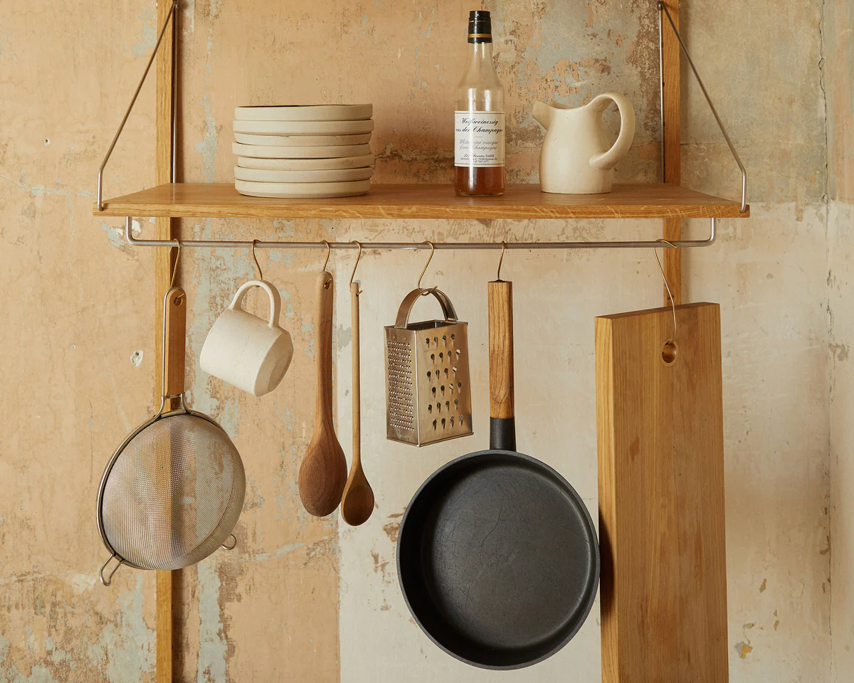 Shelf Library, Hanger Section, H1148 x W80CM