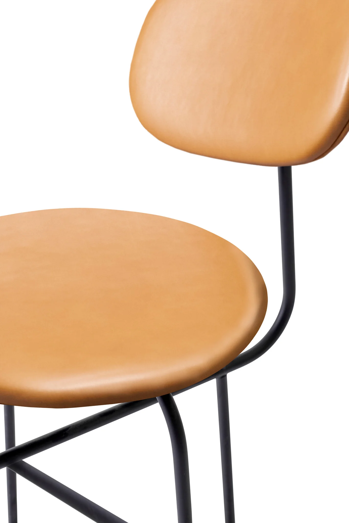 Afteroom Counter Chair Plus, Black Steel / Dakar 0250