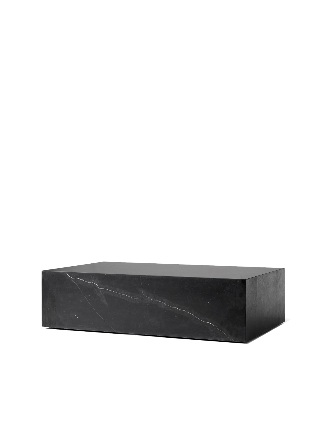 Plinth Low,  Nero Marquina
