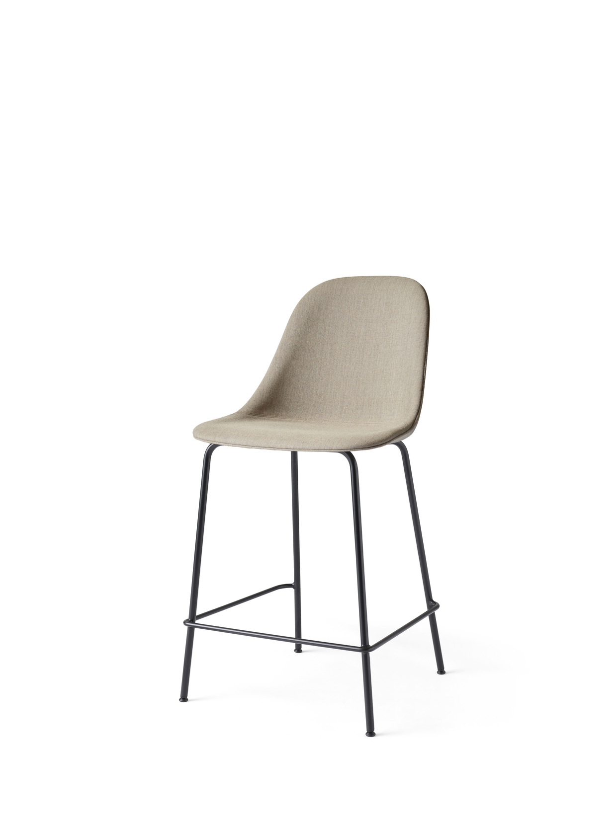 Harbour Side Counter Chair, Black Steel / Upholstered Remix 2 233