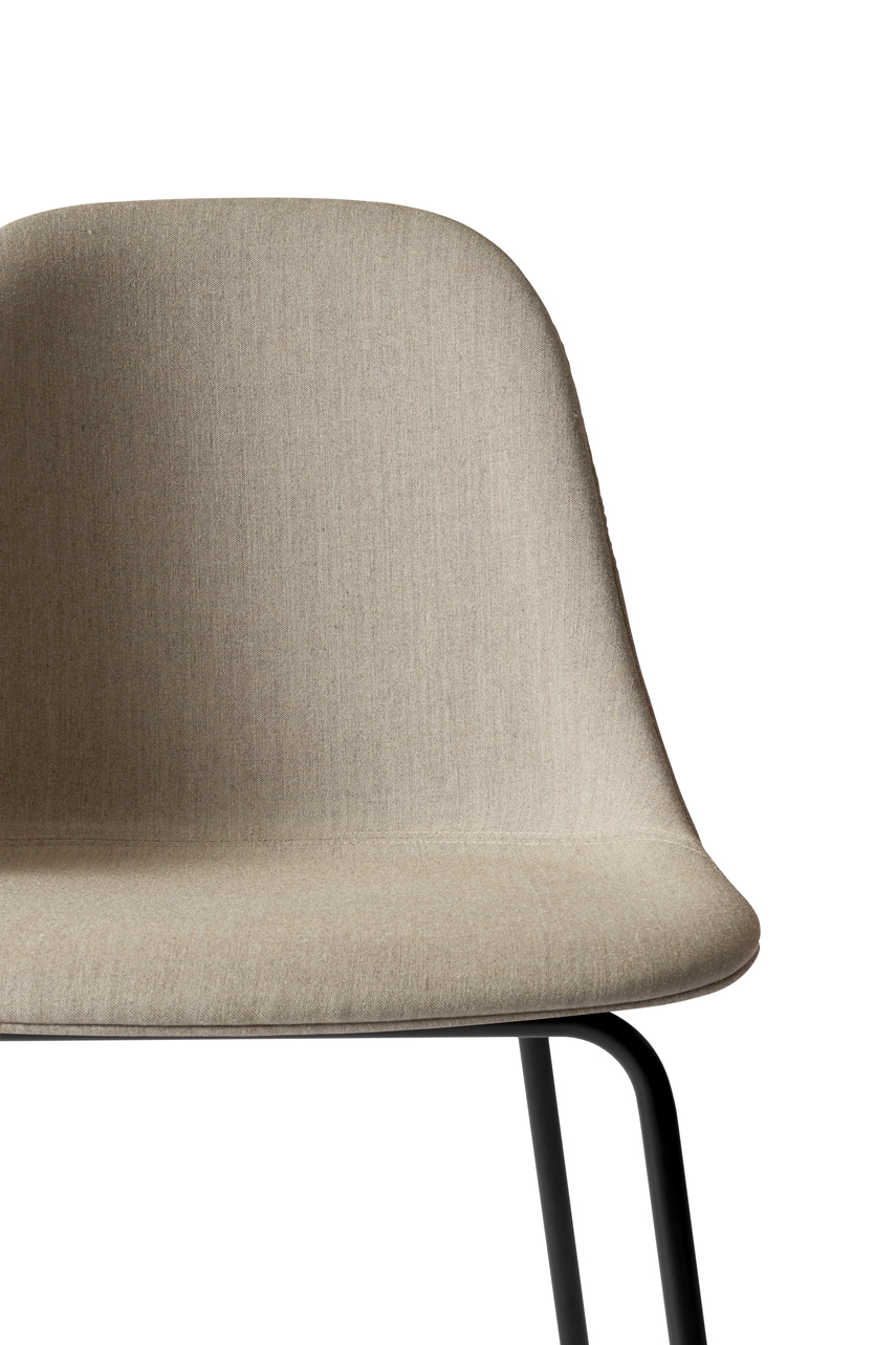 Harbour Side Counter Chair, Black Steel / Upholstered Remix 2 233