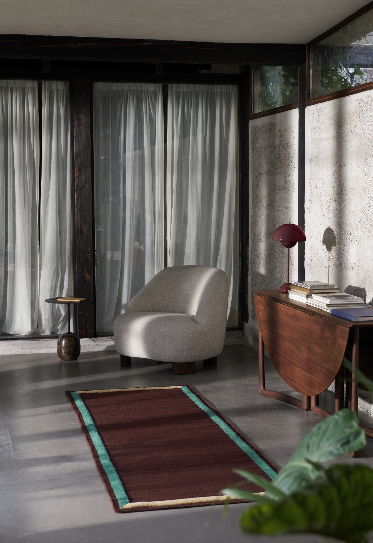 Margas Lounge Chair LC1, Zero 0011 / Black