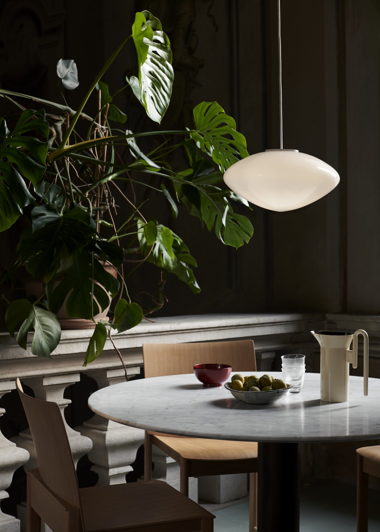 Mist Pendant AP16, Matt White