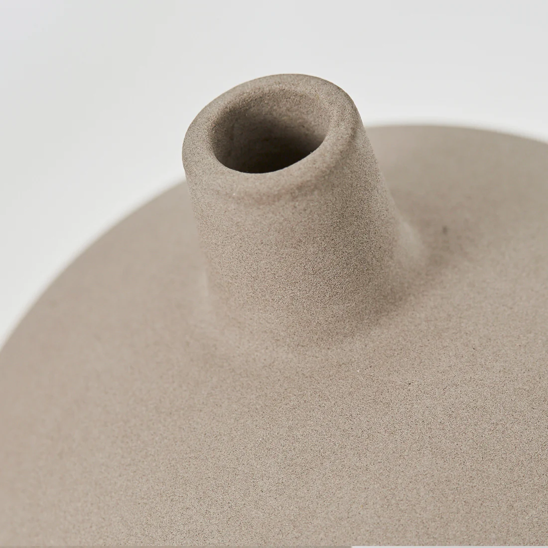 Dome Vase, Small, Grey