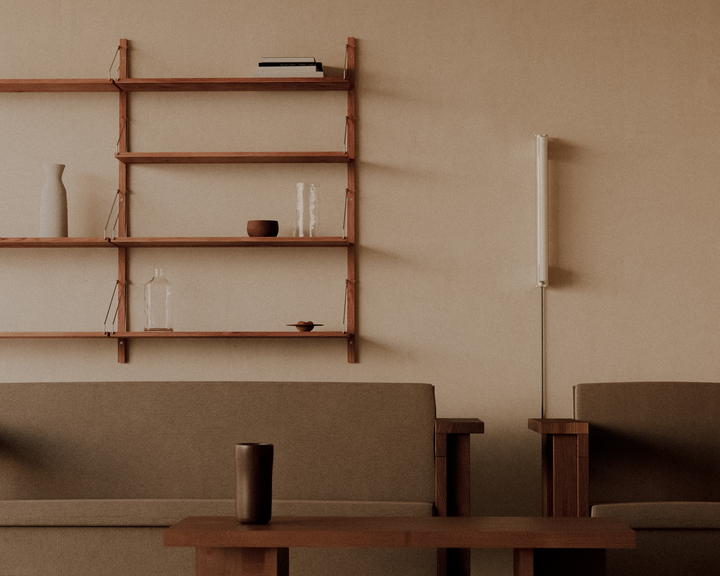 Shelf Library, Triple Section, H1148 x W80CM