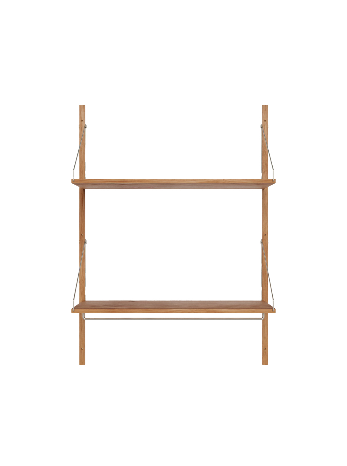 Shelf Library, Hanger Section, H1148 x W80CM