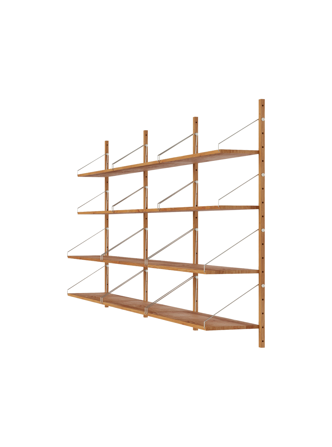 Shelf Library, Triple Section, H1148 x W80CM