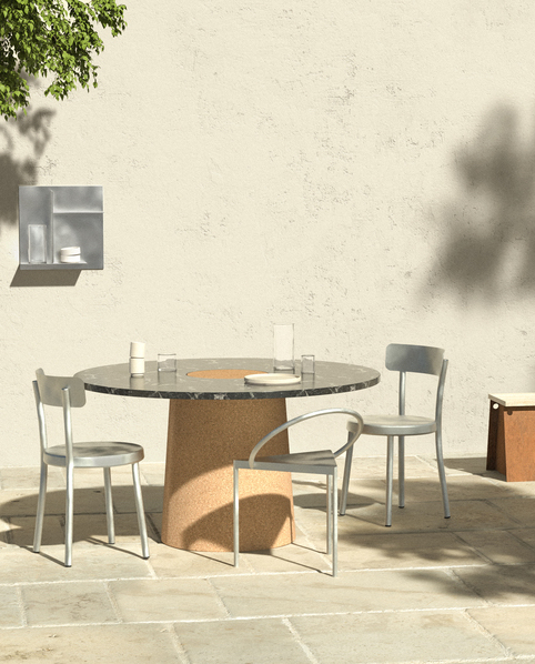 Sintra Dining, Black Marble