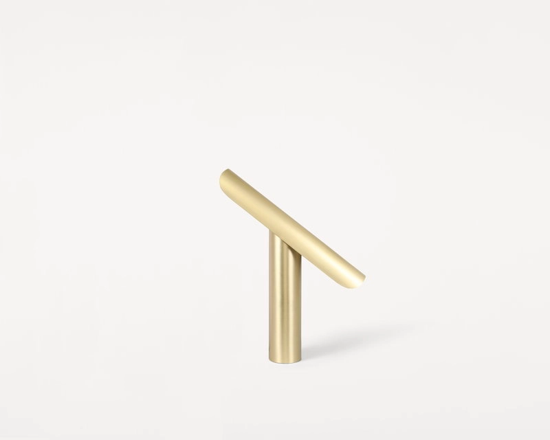 T-Lamp, Brushed Brass