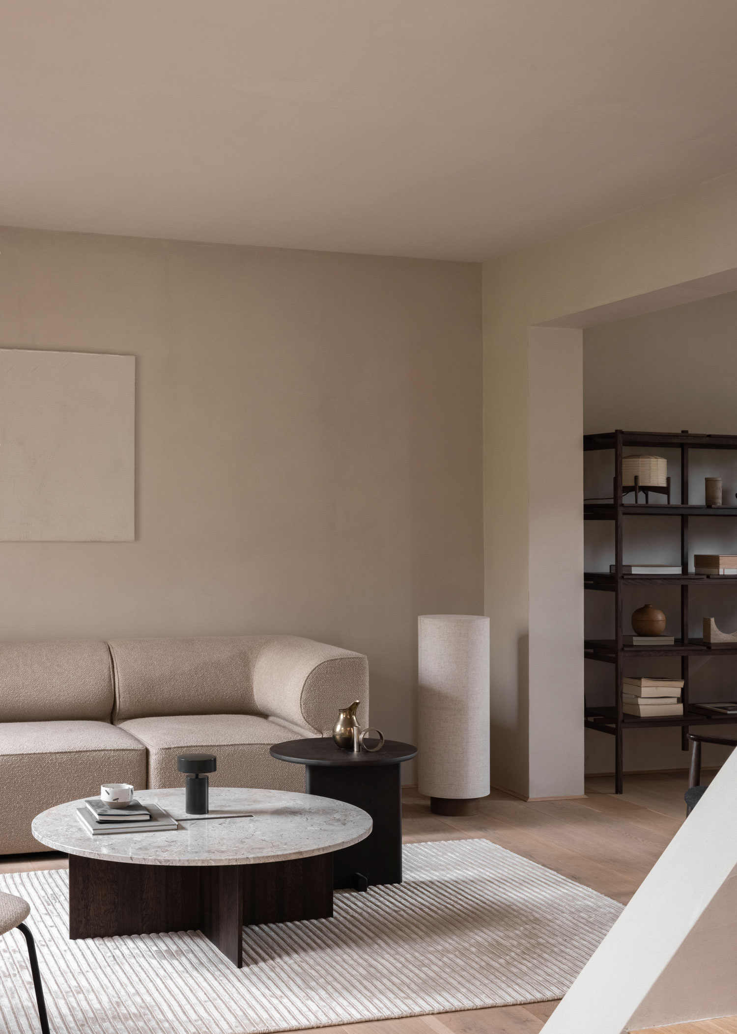 Hashira Floor Lamp, Raw