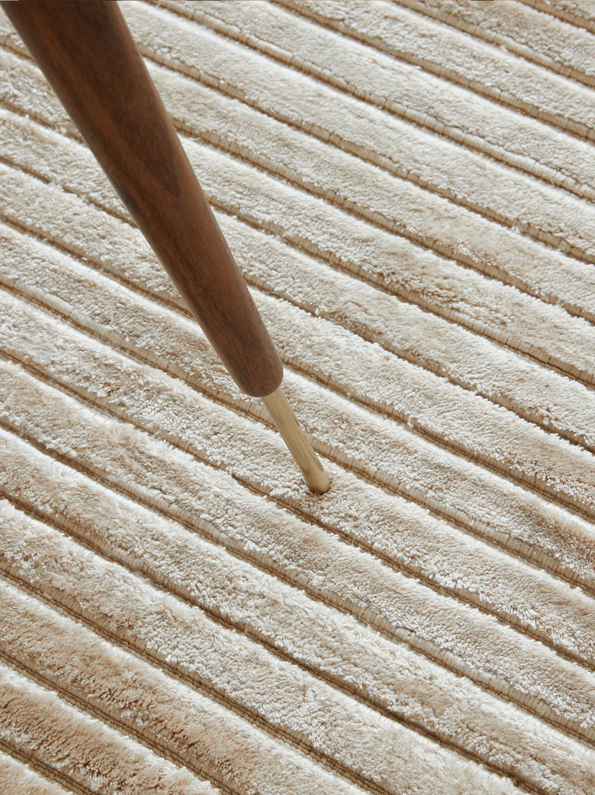 Houkime Rug, 170x240cm, Beige