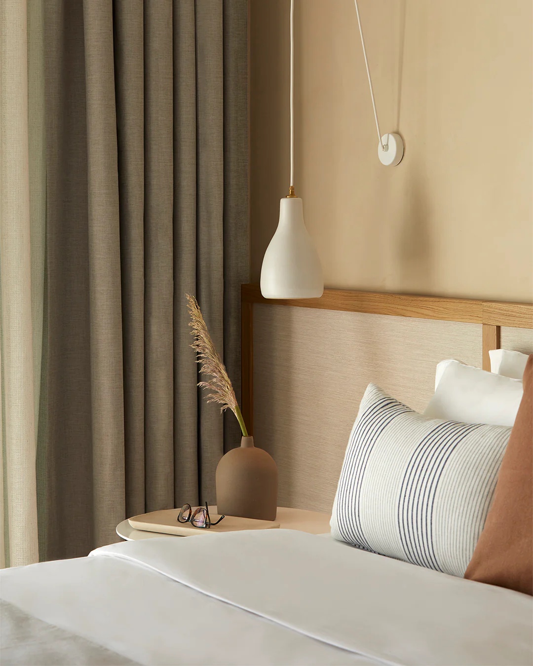 Dome Vase, Small, Grey