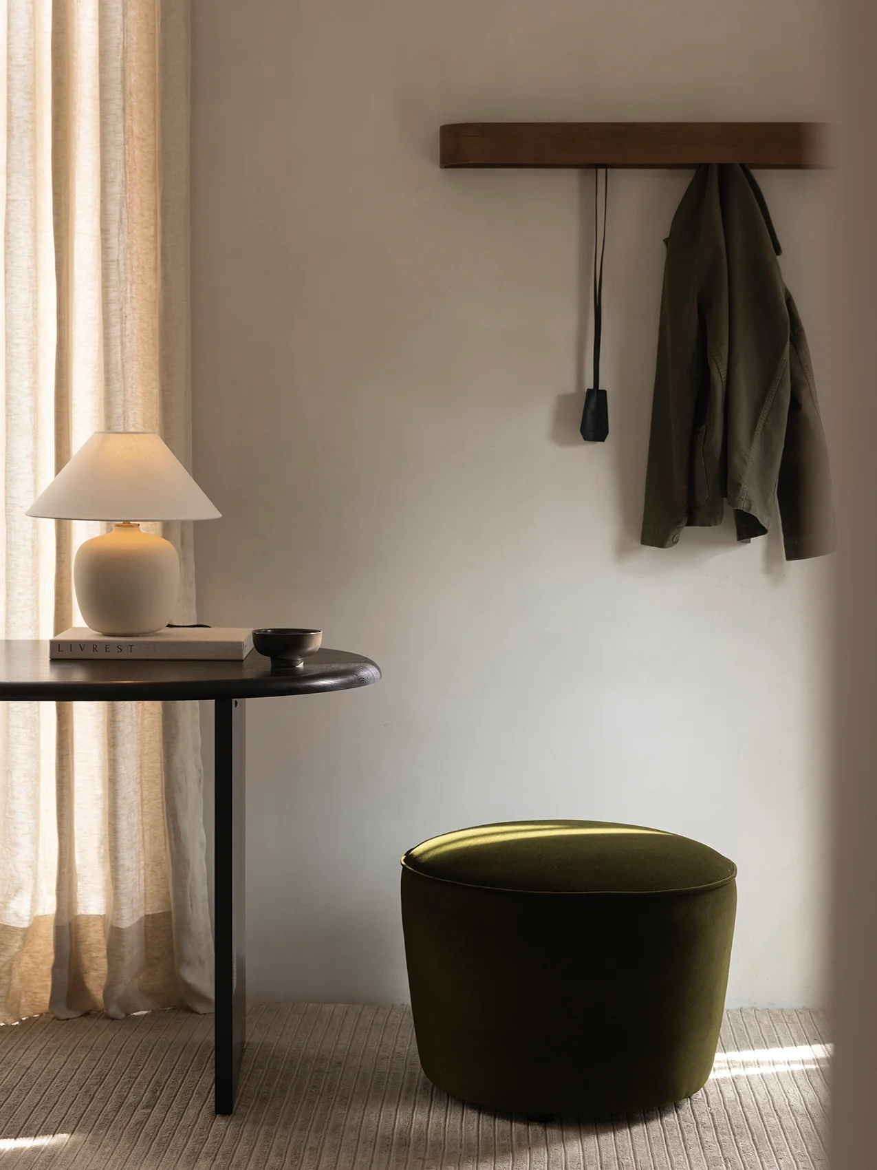 Epoch Rack, 79, Dark Stained Oak