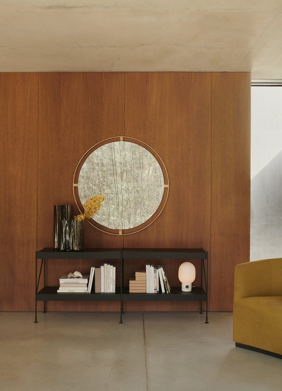 Nimbus Mirror Dia 110, Polished Brass