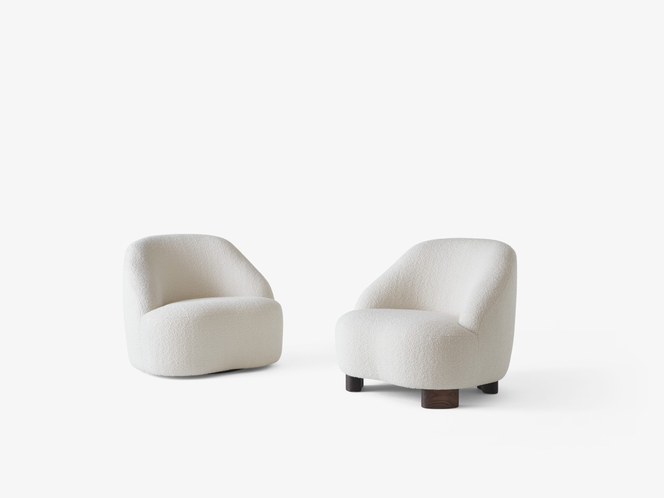 Margas Lounge Chair LC1, Karakorum 001 / Walnut