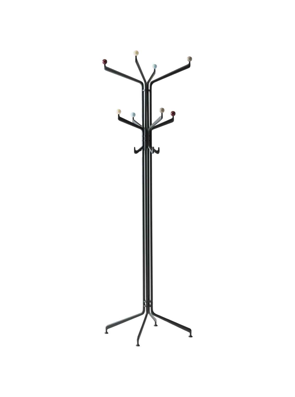 Capture SC77, Coat Stand, Graphite & Multicolour