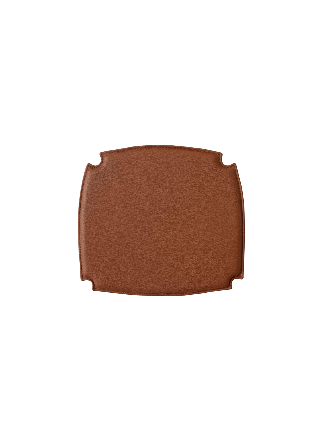 Drawn HM3, Seat Pad, Cognac Leather