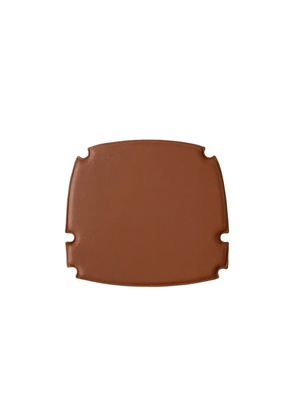 Drawn HM4, Seat Pad, Cognac Leather