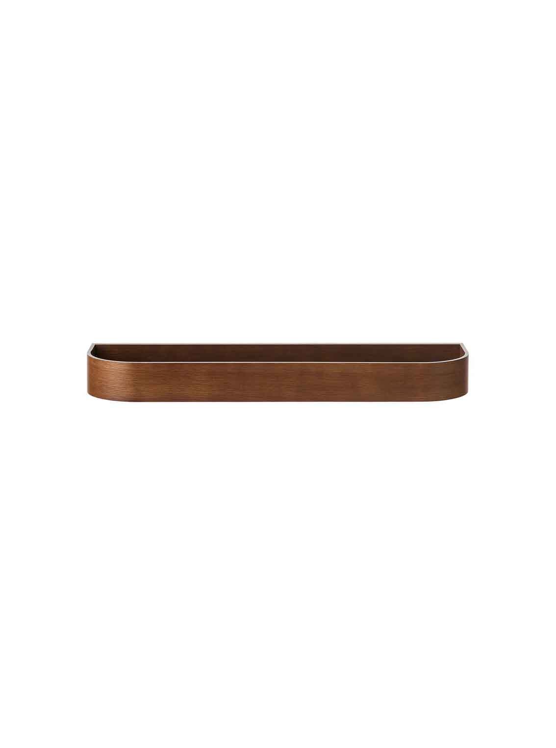 Epoch Shelf, 79, Dark Stained Oak / Black