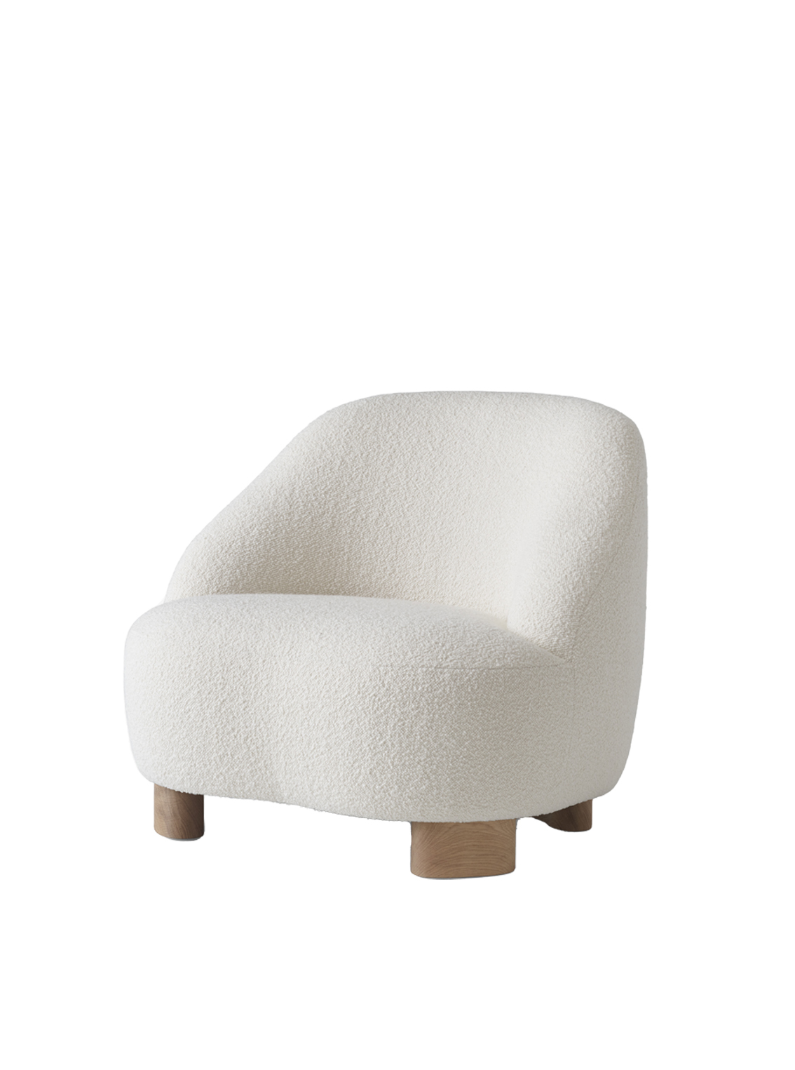 Margas Lounge Chair LC1, Karakorum 001 / Oiled Oak