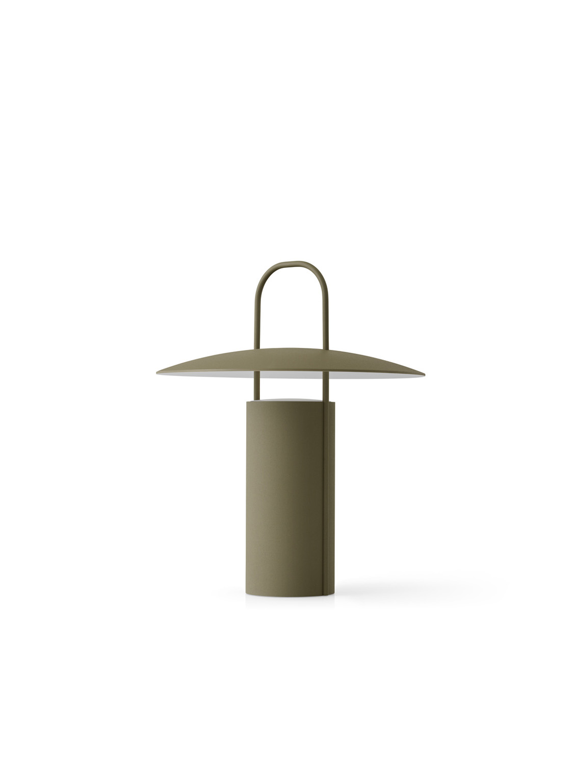Ray Table Lamp, Portable, Matte Dusty Green