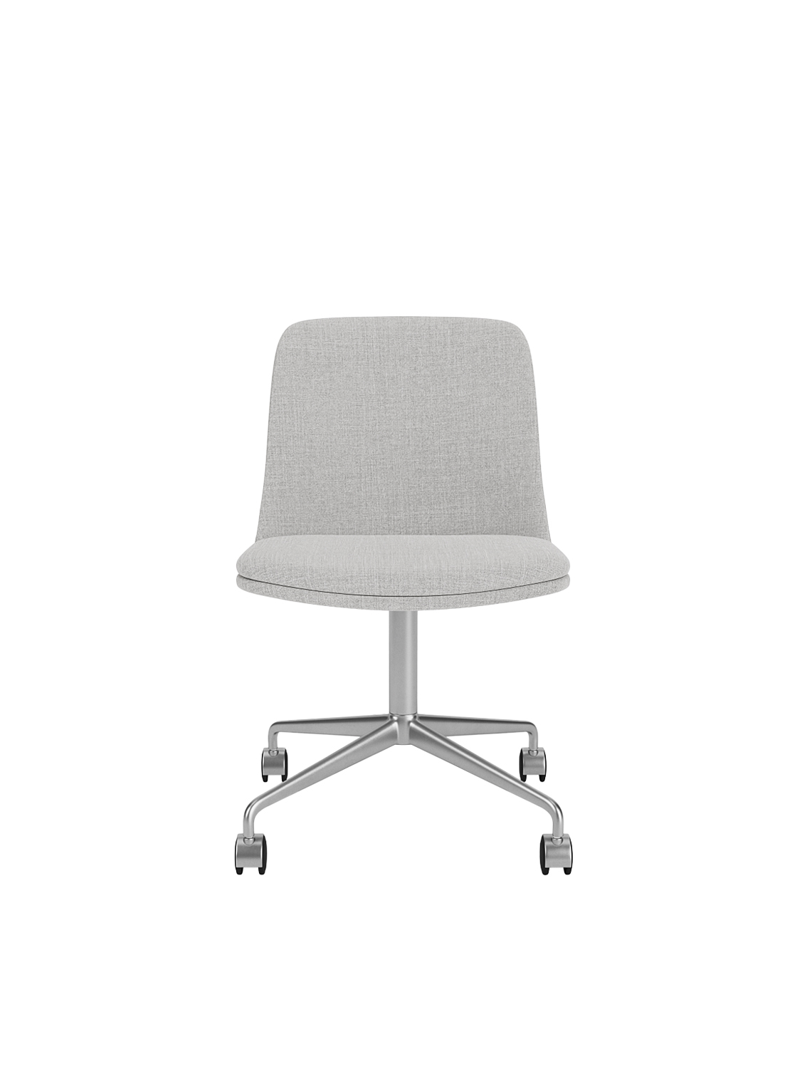 Rely Chair HW24, Full / Seat Upholstery, Remix 123 / 4-Star Swivel Base / Castors