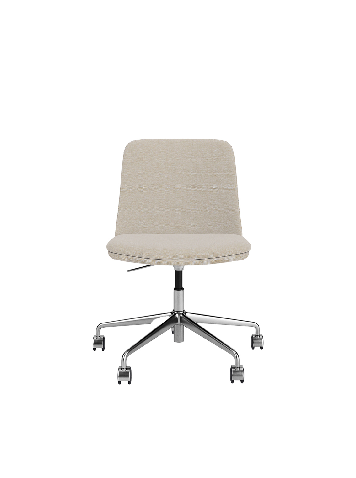 Rely Chair HW31, Full / Seat Upholstery, Steelcut Trio 213 / 5-Star Base / Gas Lift / Castors