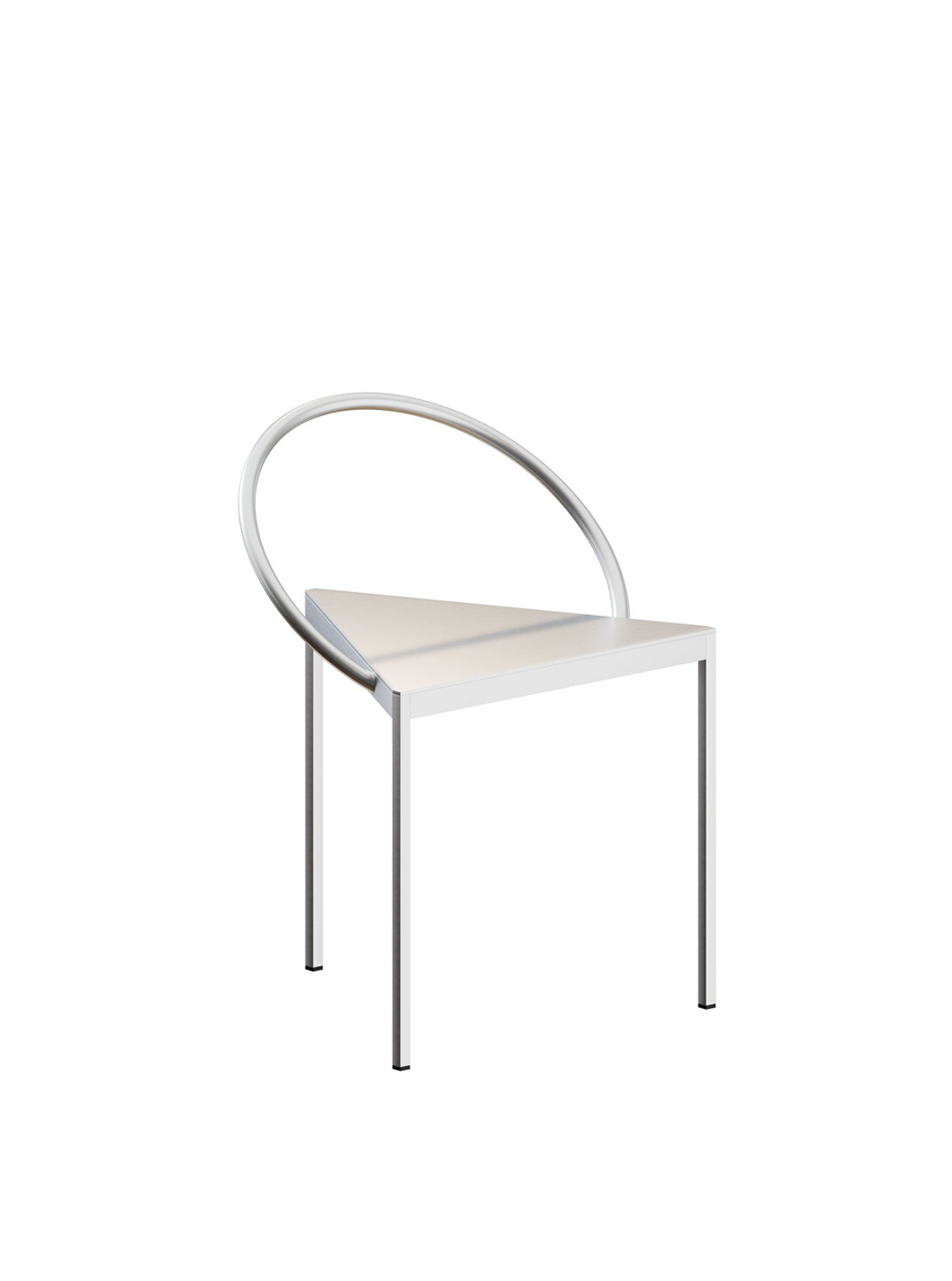 Triangolo Chair, Stainless Steel
