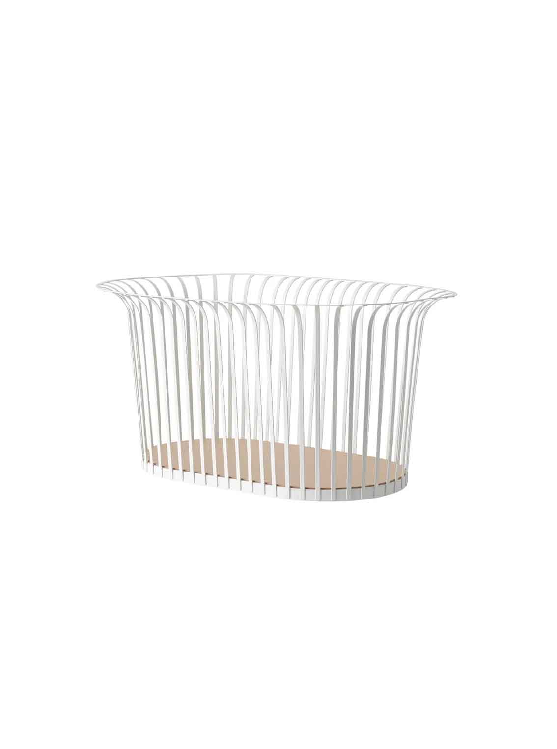 Ribbon Basket, Ivory