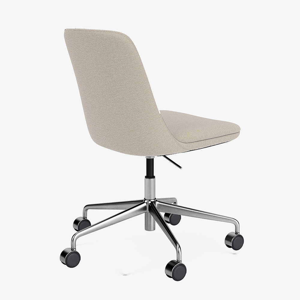 Rely Chair HW31, Full / Seat Upholstery, Steelcut Trio 213 / 5-Star Base / Gas Lift / Castors