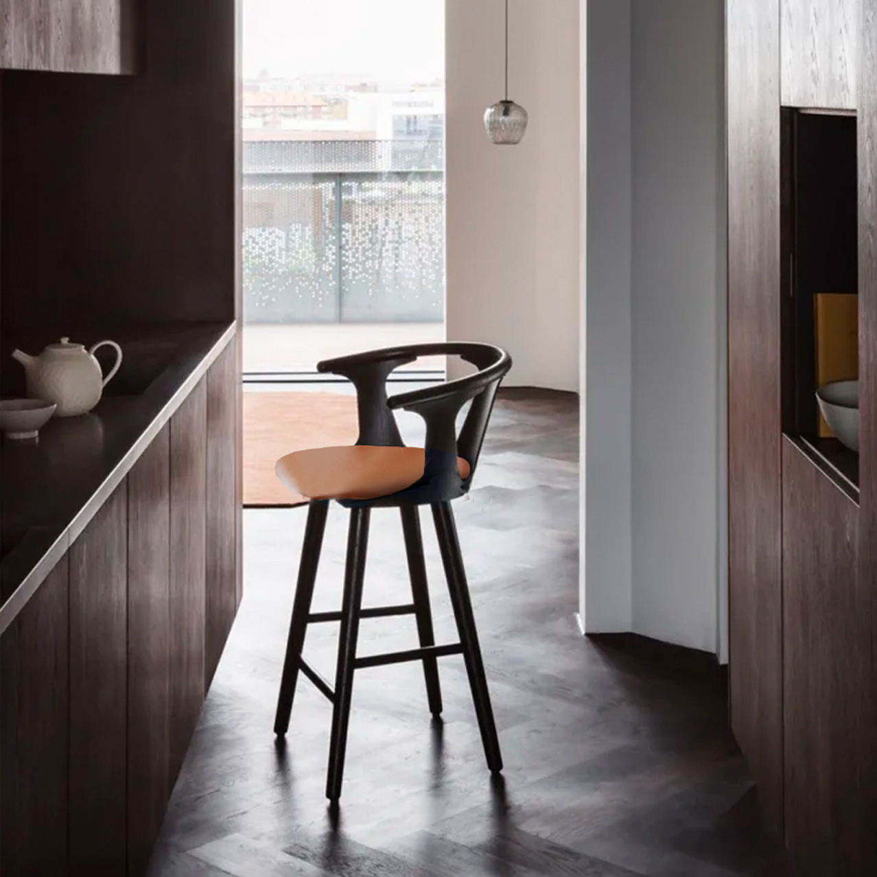 In Between Counter Chair SK7 Smoked Oiled Oak
