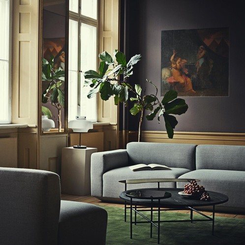 Develius Modular Sofa, 2 Seater, with Chaiselong, Linara Tweed