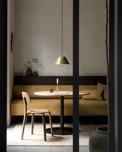 Eave Dining Sofa, 200, Moss 0022