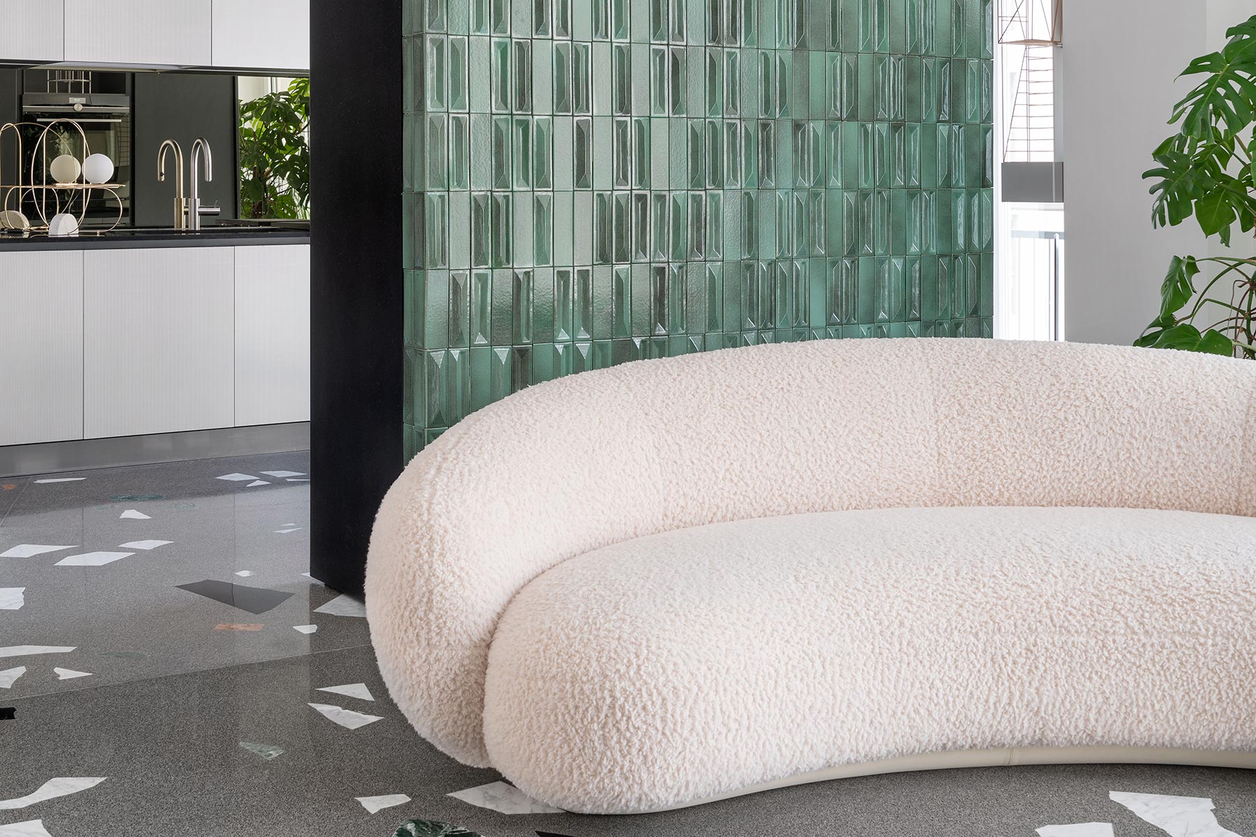 Julep Sofa, 240cm, Loren