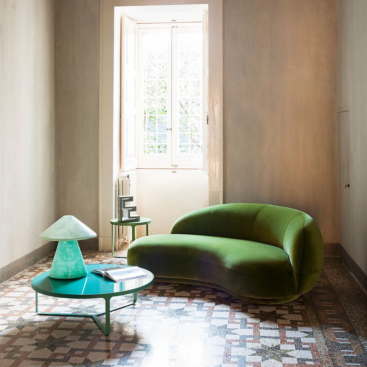 Julep Sofa Chaise-longue 208cm, Fabric Group B