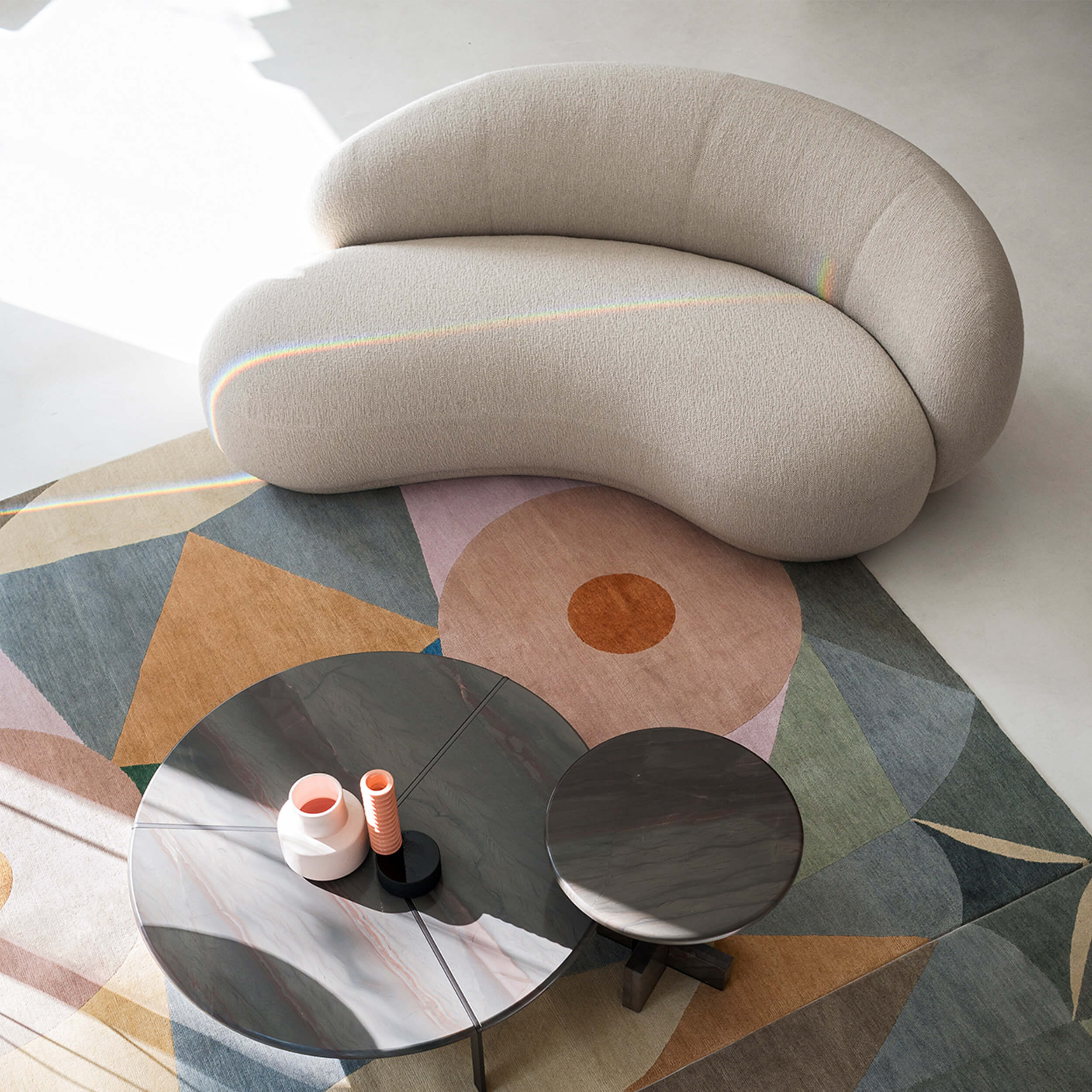 Julep Sofa Chaise-longue 208cm, Fabric Group B