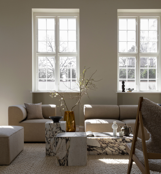 Eave Modular Sofa, 86, 3 Seater, Configuration 11 – 12, Beige