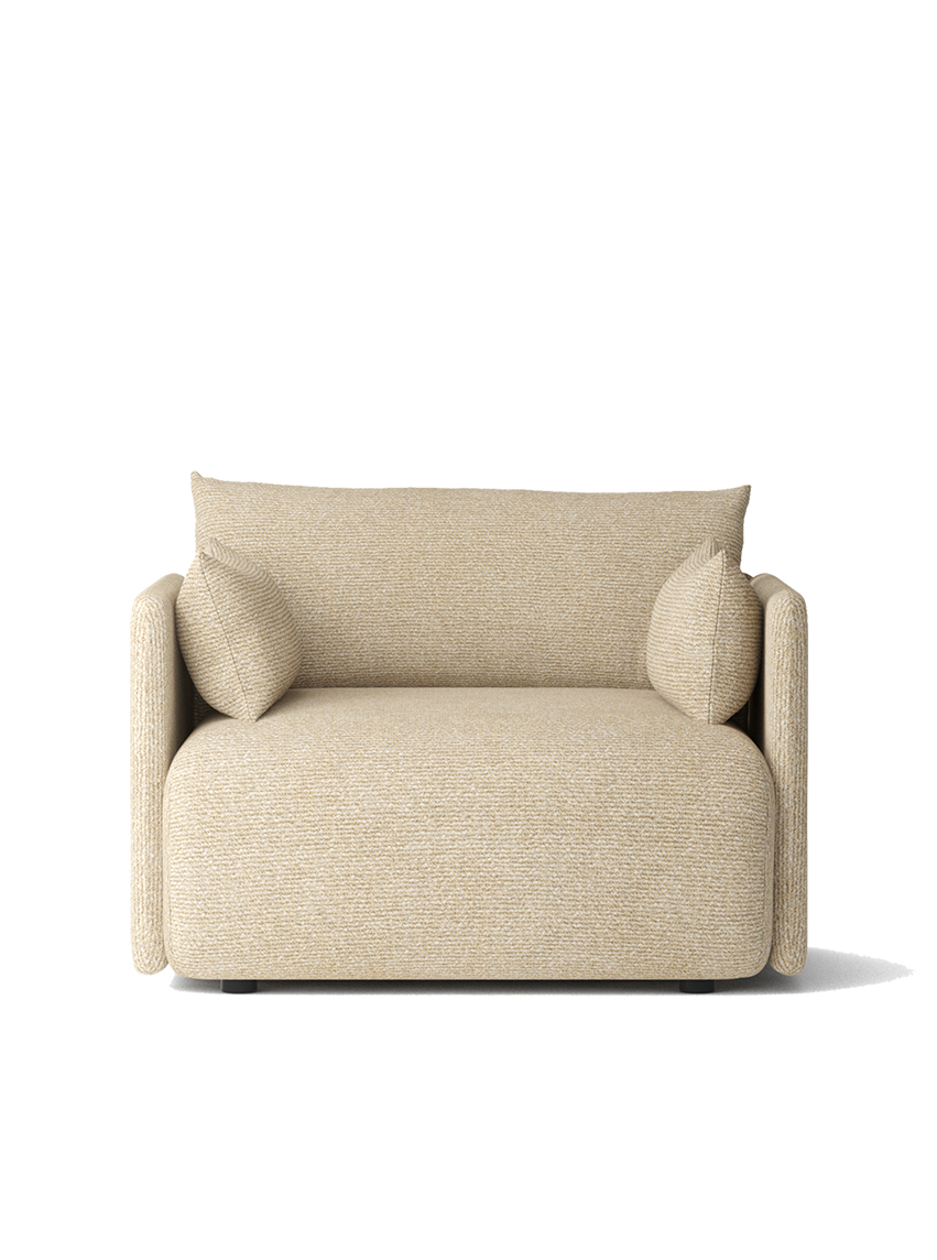 Offset Sofa, 1 Seater, Beige