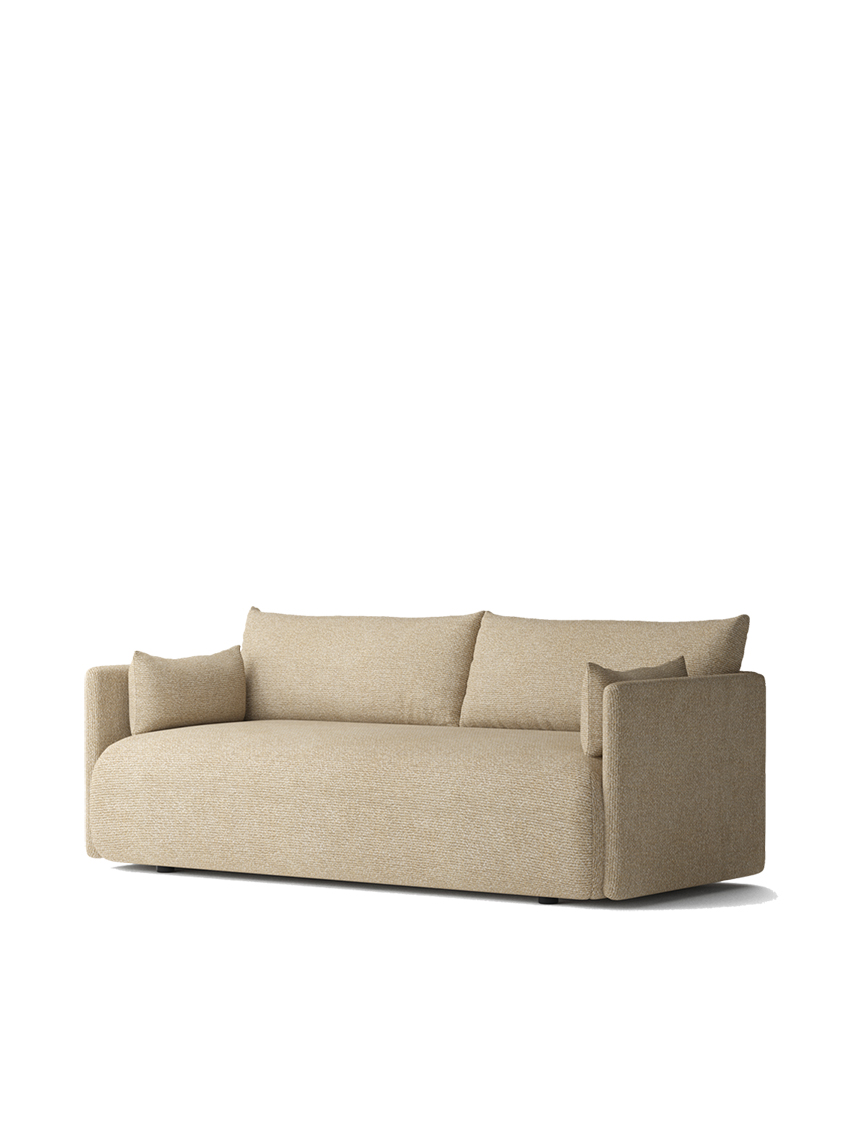 Offset Sofa, 2 Seater, Beige